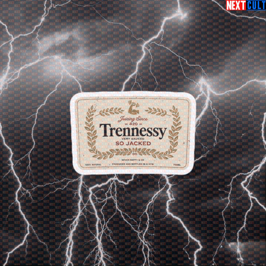 Funny Trennessy Gym Sticker - Enhanced Lifter Meme Decal Saucy Workout Sticker Default Title Bodybuilding Fitness Gym Steroids Workout Next Cult Brand