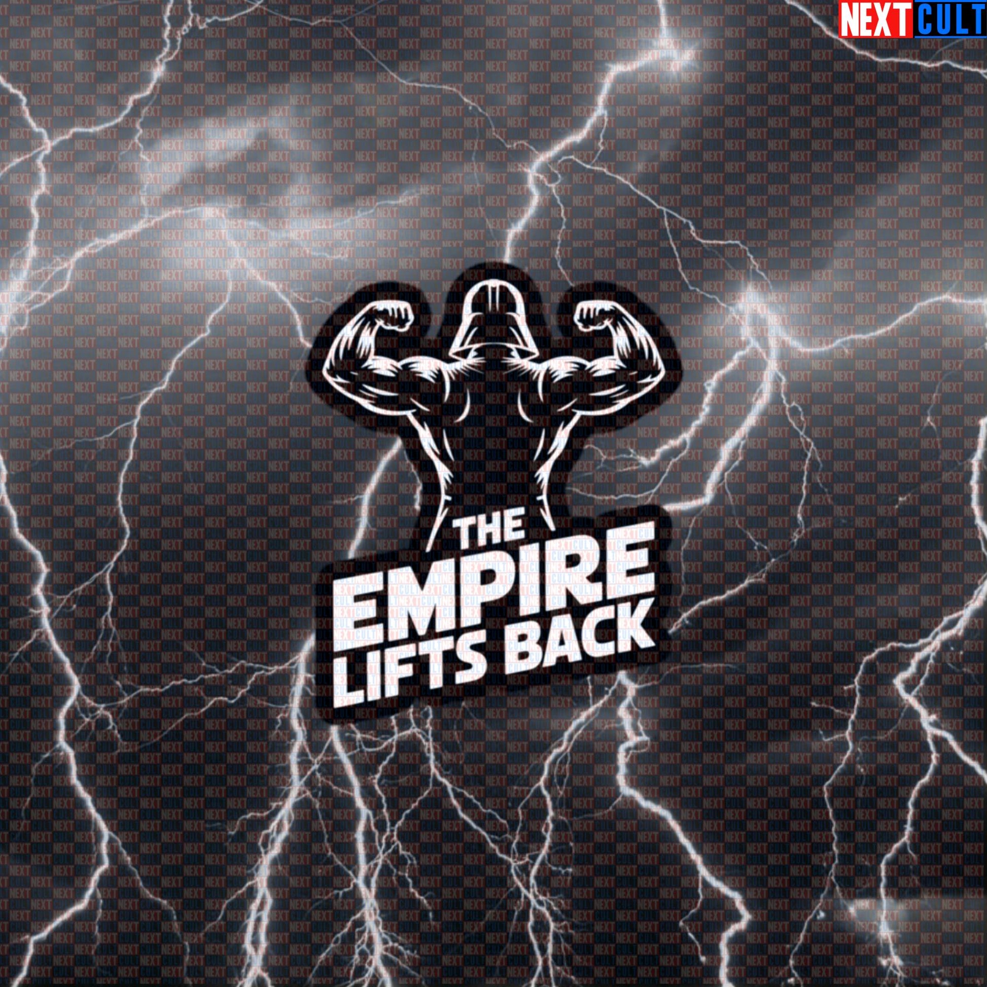 The Empire Lifts Back Funny Gym Sticker - Star Wars Back Day Meme Decal for Gym Gear Default Title Bodybuilding Darth Vader Films Fitness Gym Star Wars Workout Next Cult Brand