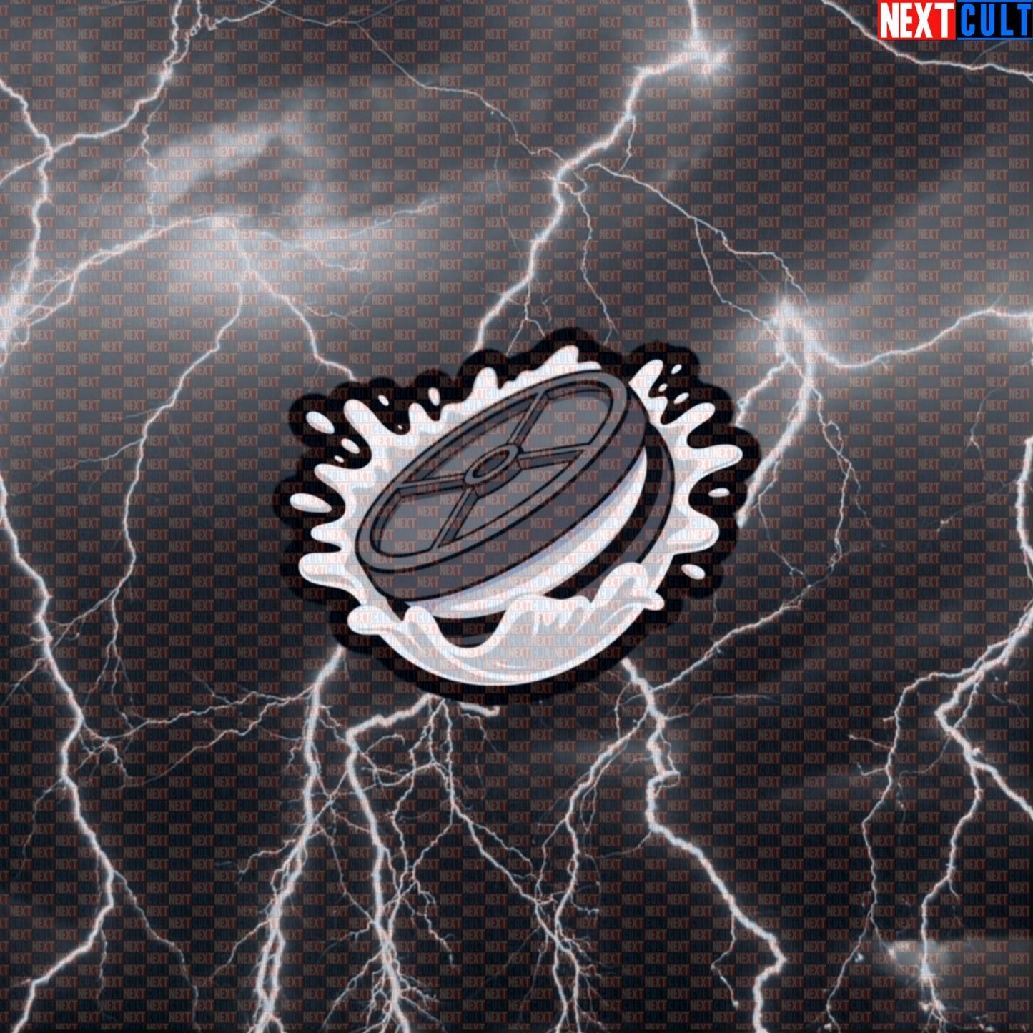 Cookie Weight Plate Funny Gym Sticker - OREO Cookie Meme Decal for Water Bottles Default Title Bodybuilding Bulking Fast Food Fitness Gym Powerlifting Workout Next Cult Brand