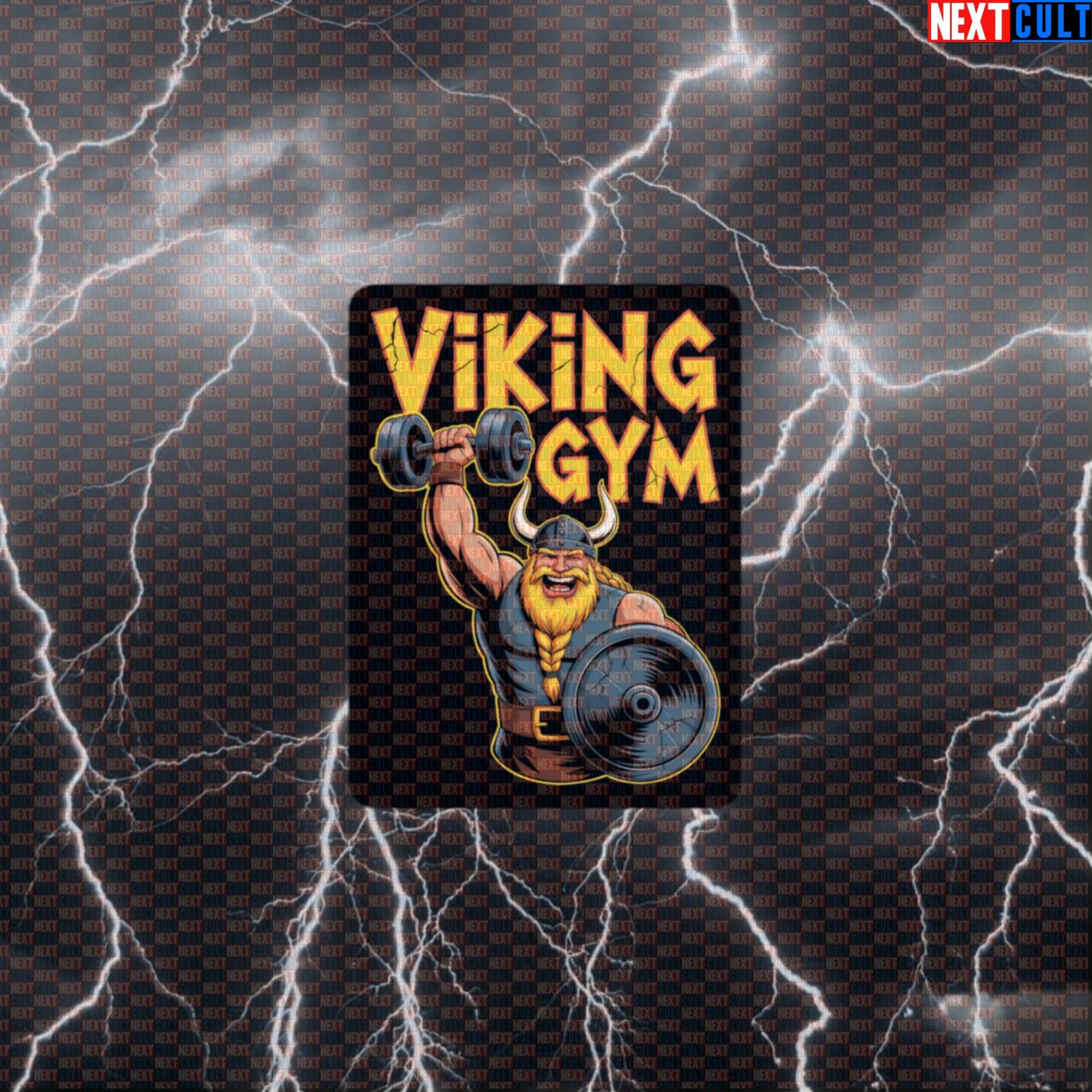 Funny Viking Gym Sticker - Norse Workout Decal for Water Bottles & Gym Gear Default Title Bodybuilding Fitness Gym Vikings Workout Next Cult Brand