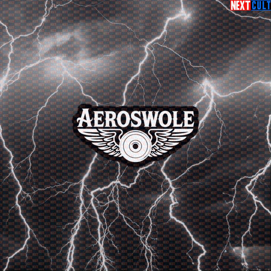 Aeroswole Funny Gym Sticker - Rock Music Bodybuilding Meme Decal for Lifters, Water Bottles, Gym Lockers & Notebooks Default Title Stickers Aerosmith Bodybuilding Fitness Gym Rock Music Workout Next Cult Brand