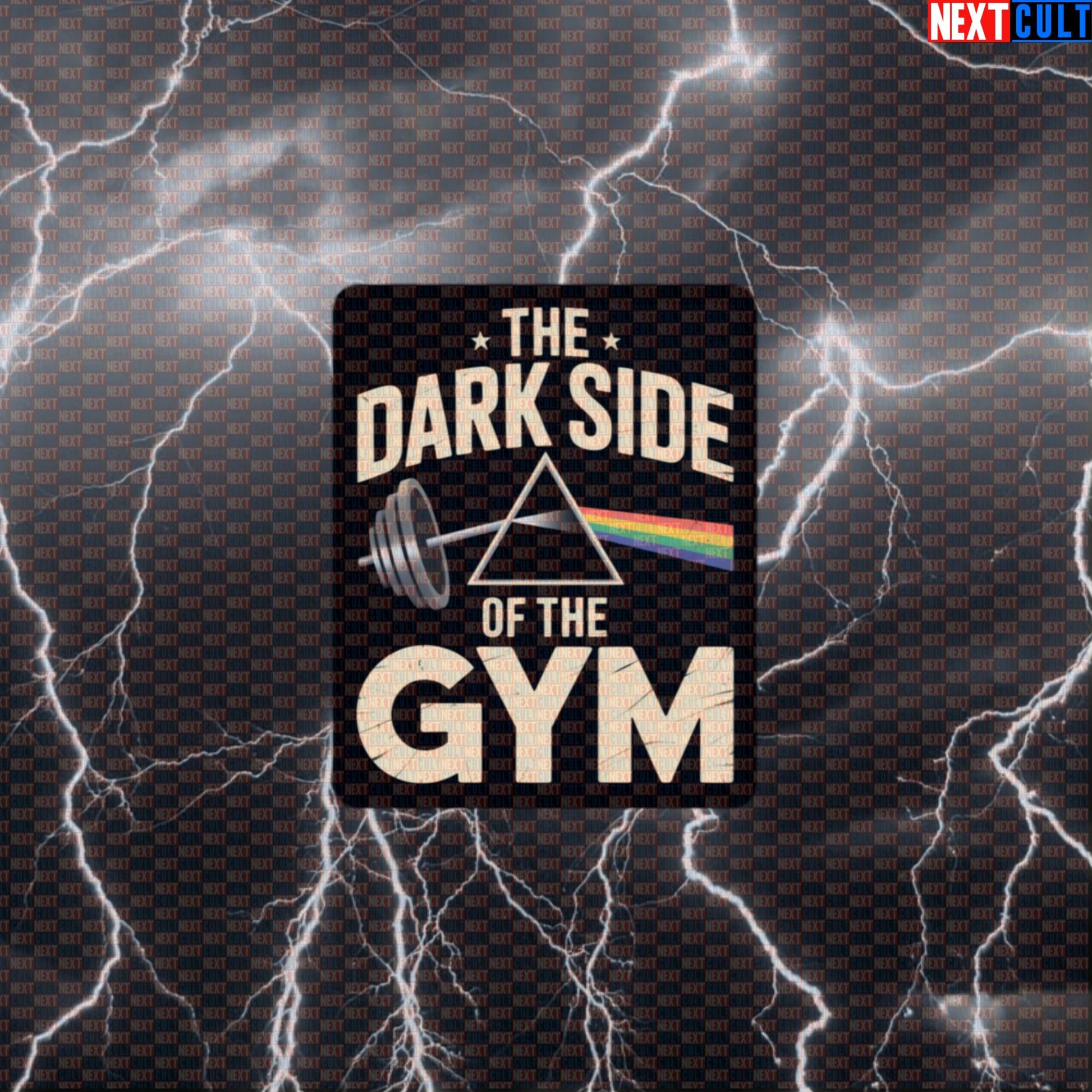 The Dark Side Of The Gym Funny Pink Floyd Meme Sticker - Gymbro Workout Decal Default Title Stickers Next Cult Brand