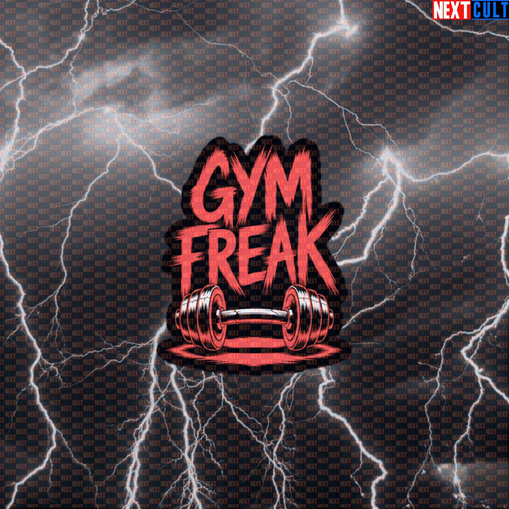 Funny Gym Freak Sticker - Korn Metal Workout Decal for Water Bottles & Gym Gear Default Title Stickers Next Cult Brand