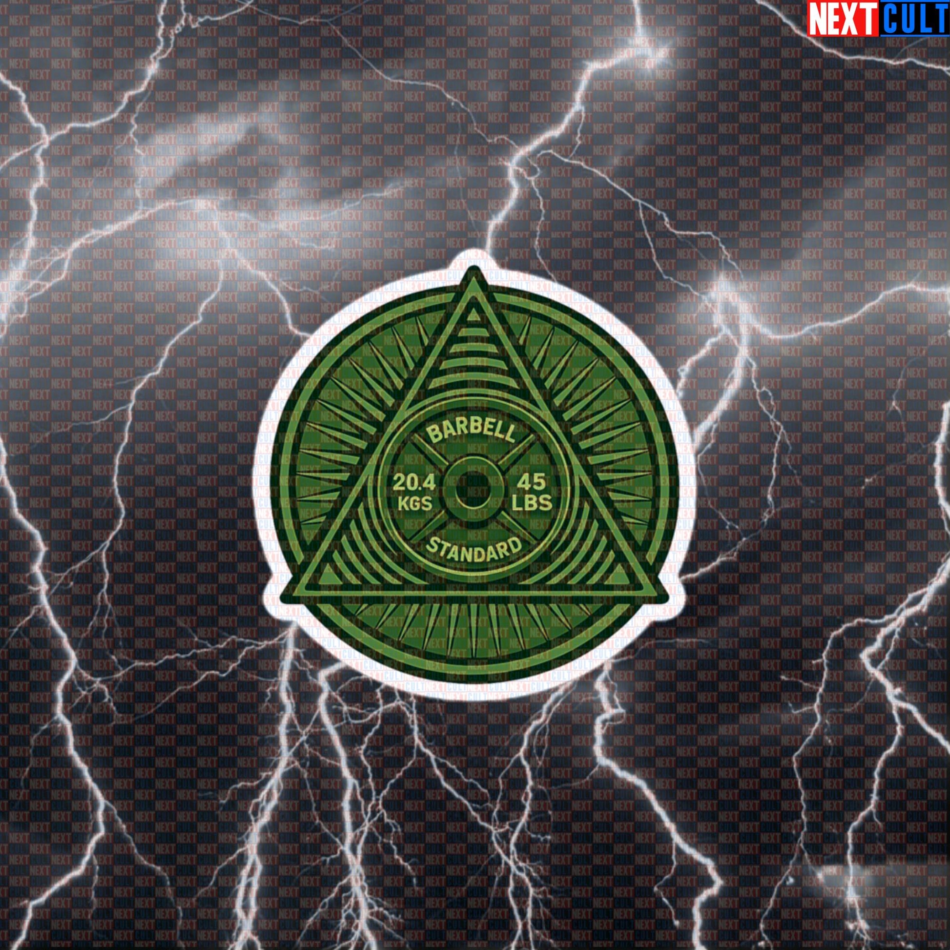 Gym Illuminati Funny Gym Sticker Secret Society Meme New Gym Order Workout Decal Fitness Cult Gym Sticker Default Title Stickers Next Cult Brand