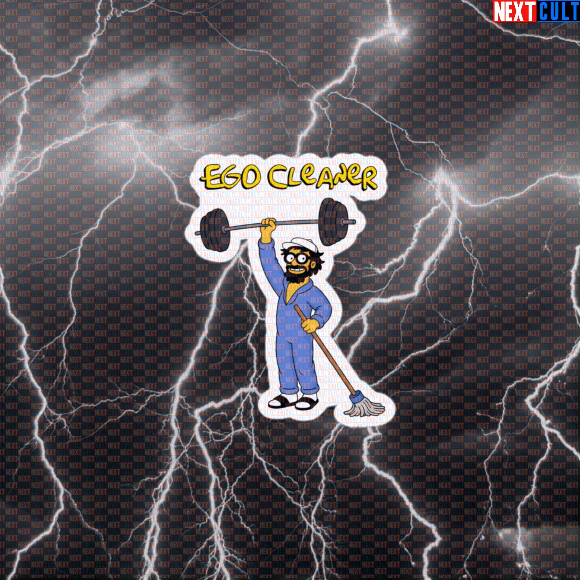 Ego Cleaner Anatoly Funny Gym Sticker Decal for Water Bottles Laptops Gym Gear Powerlifting Fans Default Title Stickers Next Cult Brand