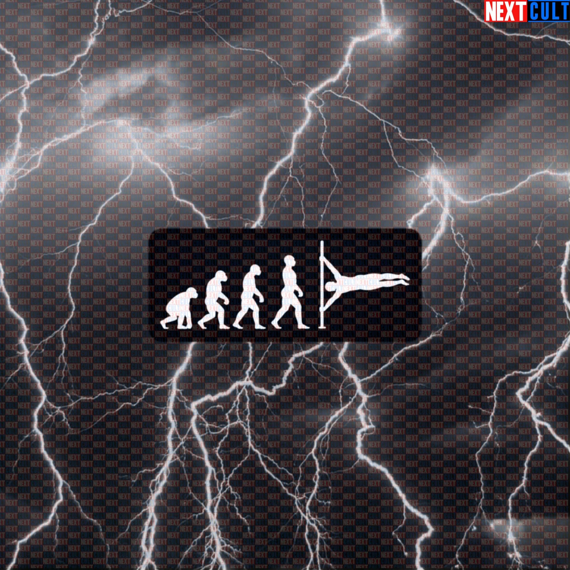 Human Flag Funny Gym Sticker Calisthenics Decal Workout Sticker for Water Bottles Laptops Gym Gear Default Title Stickers Next Cult Brand