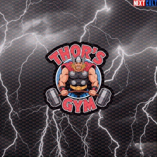 Thor’s Gym Hero Funny Gym Sticker Decal for Water Bottles Laptops Gym Gear Workout Sticker Superhero Gym Fans Default Title Stickers Next Cult Brand