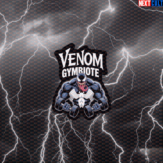 Venom Gymbiote Funny Gym Sticker Decal for Water Bottles Laptops Gym Gear Comic Workout Fans Default Title Stickers Next Cult Brand