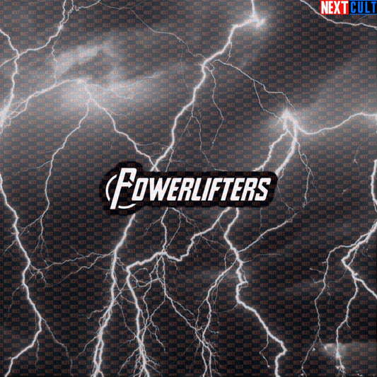 Funny Avengers Powerlifting Gym Sticker Decal for Water Bottles Laptops Gym Gear Superhero Workout Fans Default Title Stickers Next Cult Brand