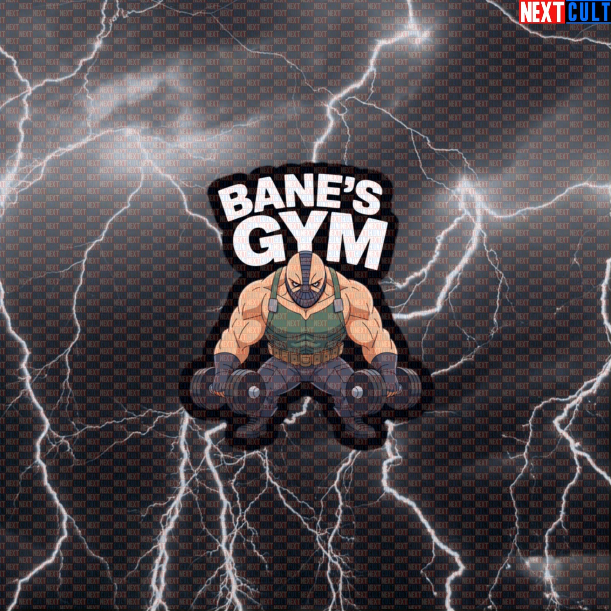 Bane’s Gym Hero Funny Gym Sticker Decal Comic Villain Workout Sticker for Water Bottles Laptops Gym Gear Default Title Stickers Next Cult Brand