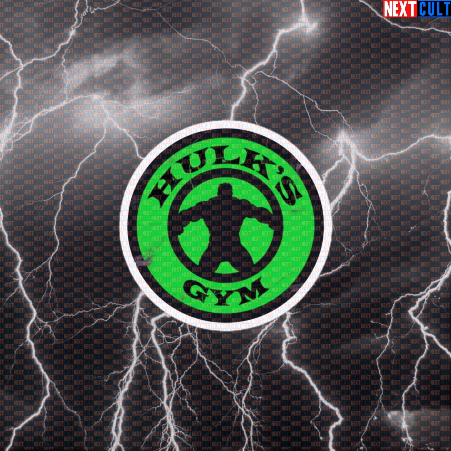 Hulk Gym Hero Funny Gym Sticker Comic Workout Sticker Gymbro Meme Decal for Water Bottle Laptop Car Default Title Stickers Next Cult Brand