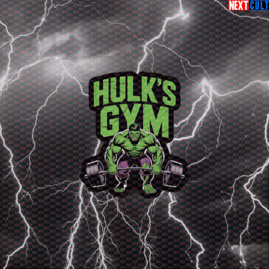 Hulks Gym Hero Funny Gym Sticker Decal Workout Sticker Bodybuilding Gym Sticker Fitness Humor Default Title Avengers Bodybuilding Films Fitness Gym Hulk Powerlifting Superheroes Workout Next Cult Brand