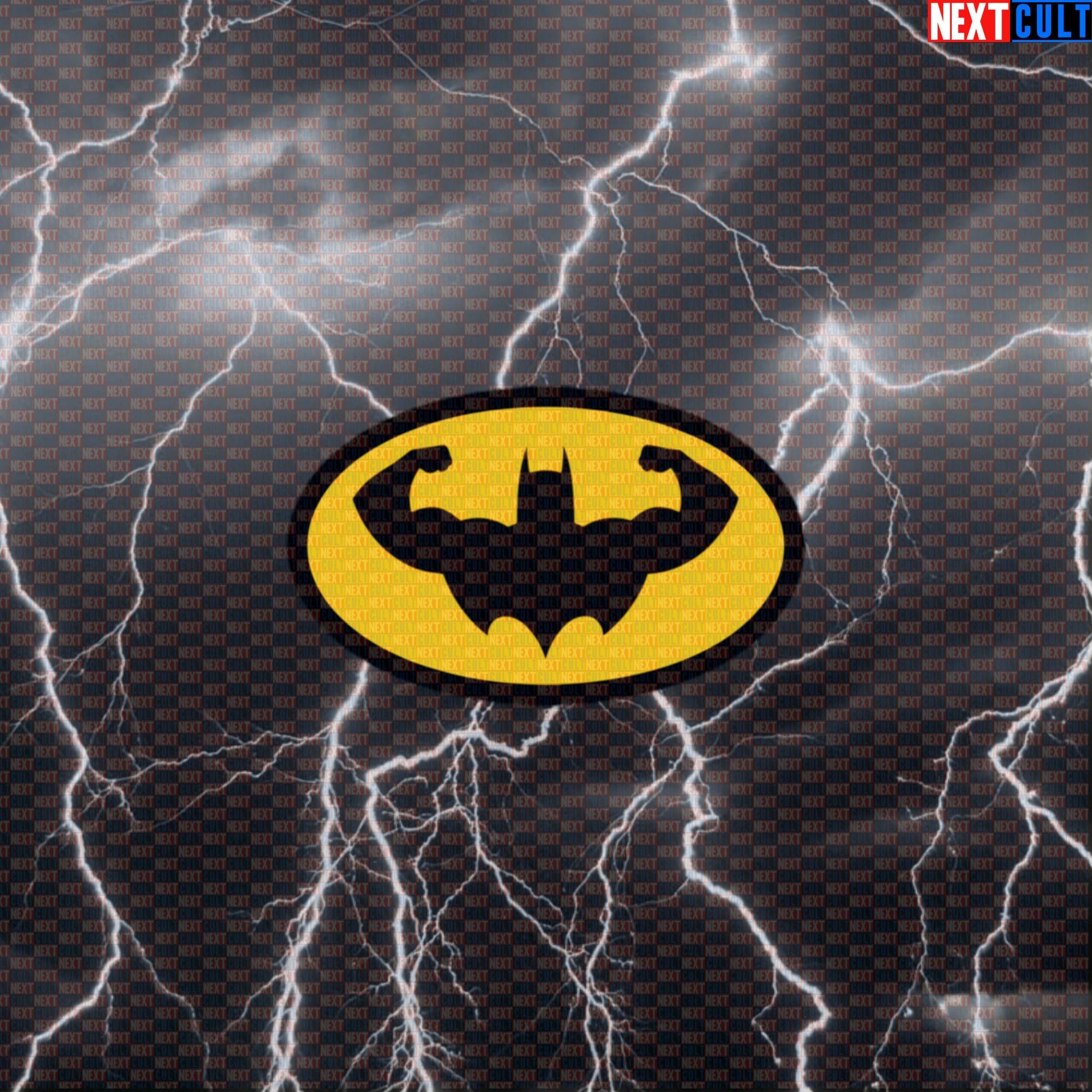 Funny Swole Batman Gym Sticker Workout Sticker Decal for Gymbros Fitness Meme Lovers Laptop Water Bottle Car Default Title Stickers Next Cult Brand