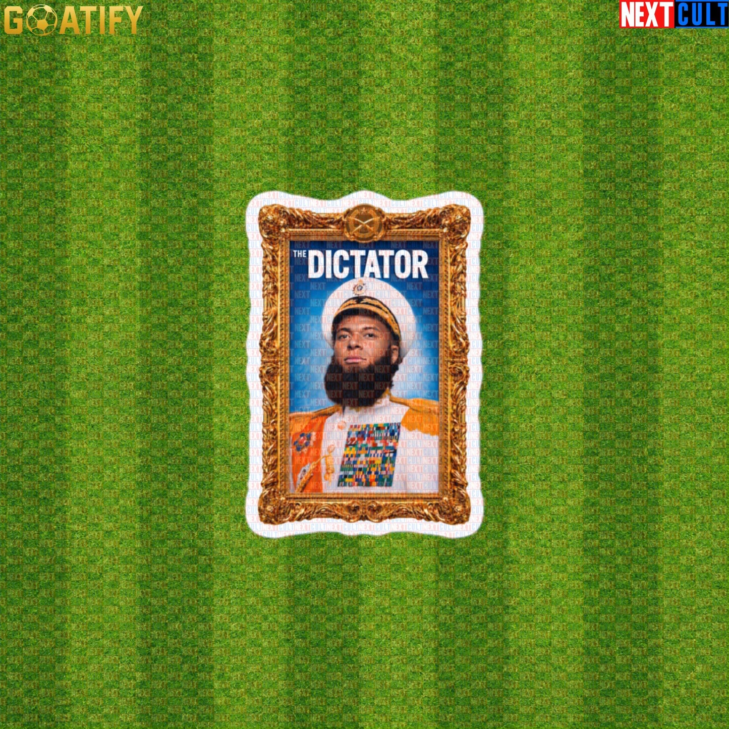 Kylian Mbappe Sticker – The Dictator Football Portrait Decal for France and Madrid Fans Default Title Next Cult Brand