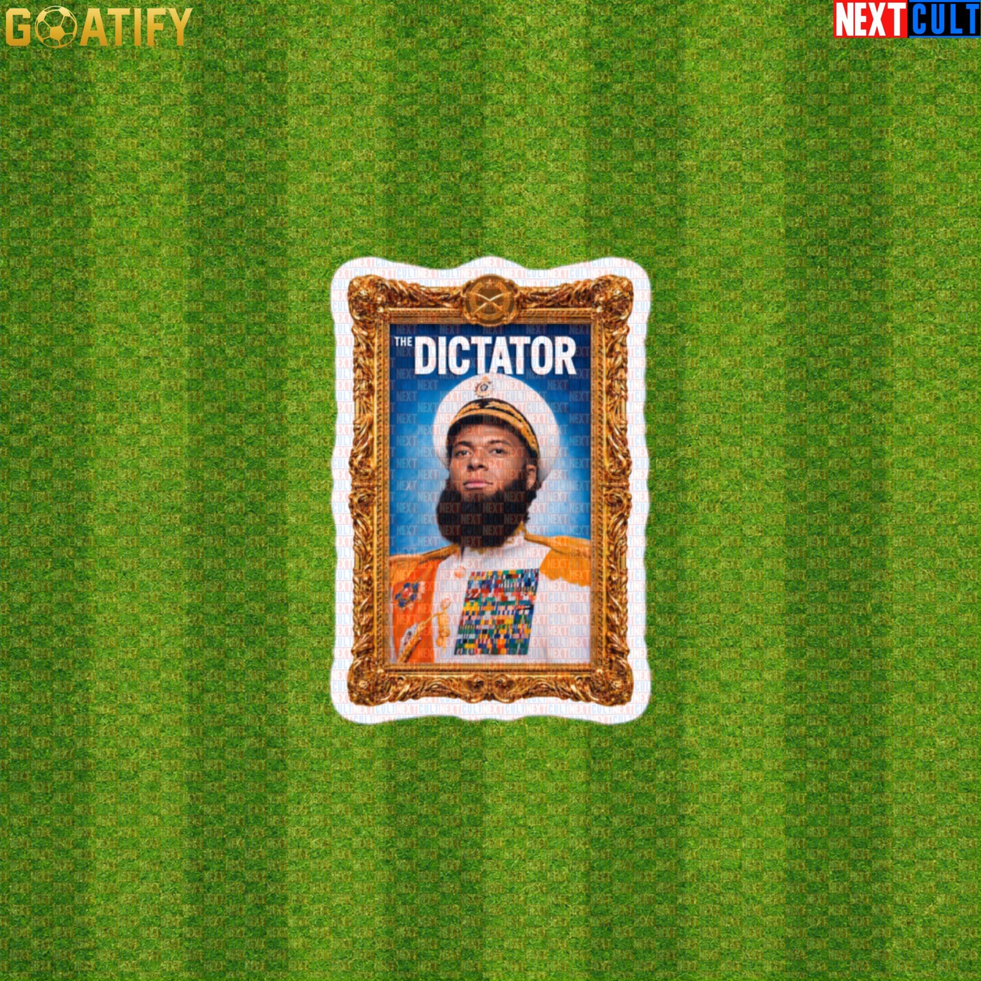 Kylian Mbappe Sticker – The Dictator Football Portrait Decal for France and Madrid Fans Default Title Next Cult Brand