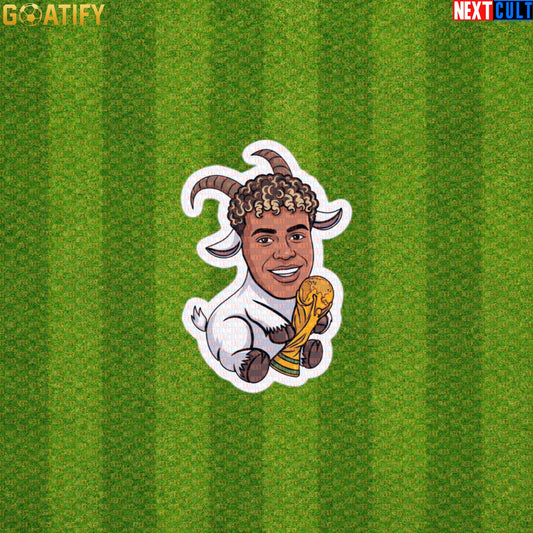 Lamine Yamal Sticker – Future World Champion GOAT Decal for Spain Football Fans |  | ["Barcelona", "Football", "Lamine Yamal", "Soccer", "Spain"]