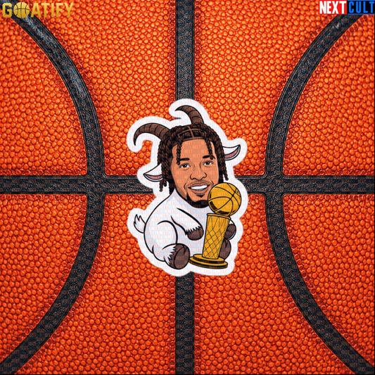 Jalen Brunson Sticker – 2026 NBA Champion GOAT Decal Gift for New York Knicks Fans |  | ["Basketball", "Jalen Brunson", "NBA", "New York Knicks"]