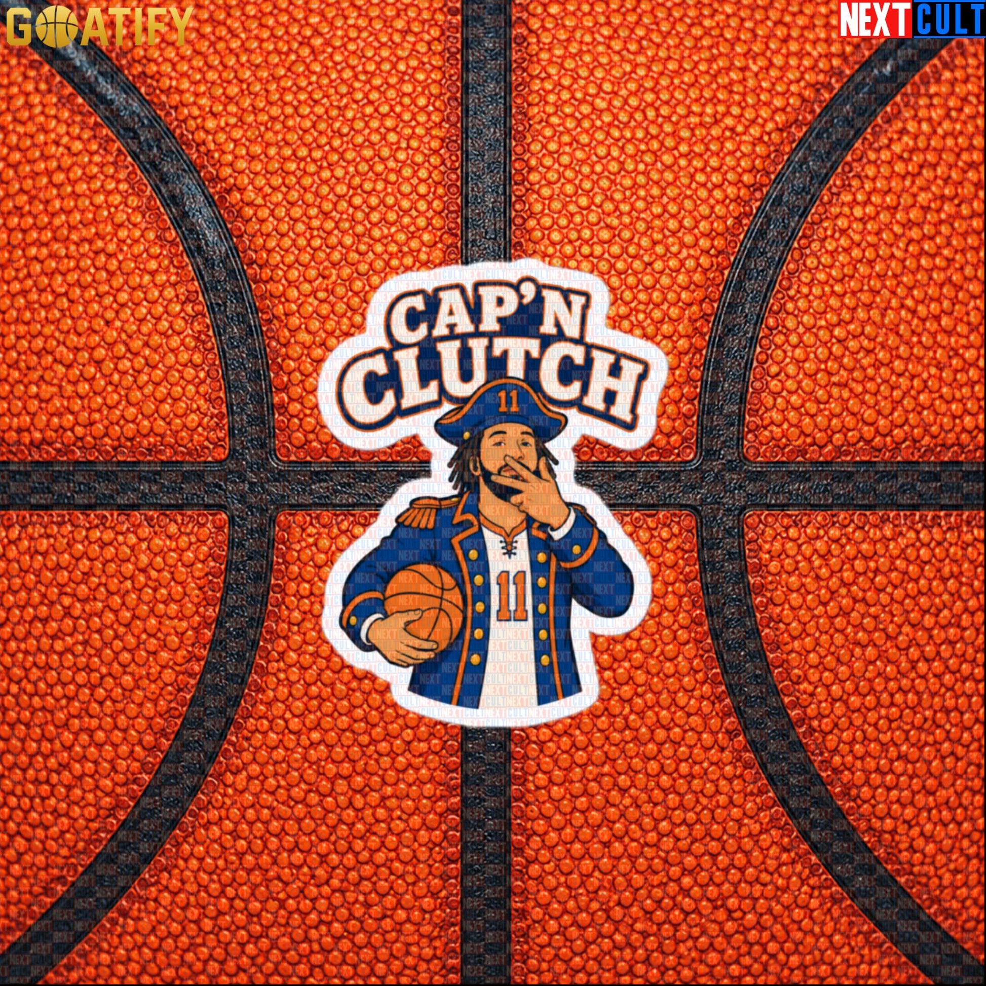 Jalen Brunson Sticker – Cap’n Clutch Basketball Decal for New York Knicks Fans Default Title Next Cult Brand