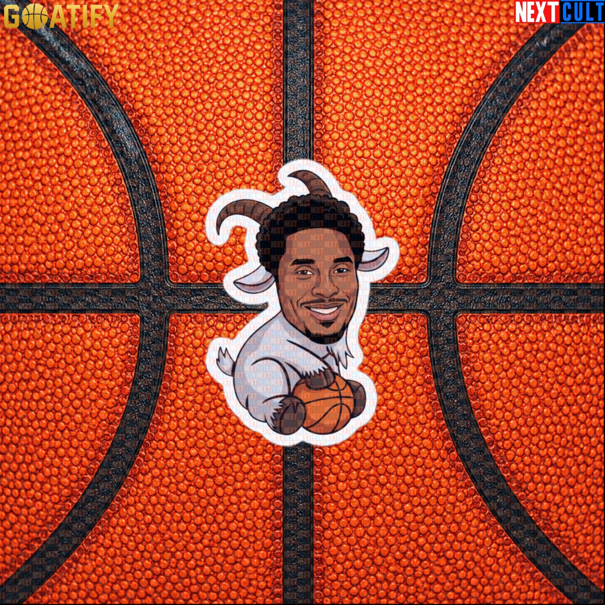 Kobe Bryant Sticker – Young Kobe No. 8 GOAT Decal for Lakers & NBA Basketball Fans |  | ["Basketball", "Kobe Bryant", "Los Angeles Lakers", "NBA"]