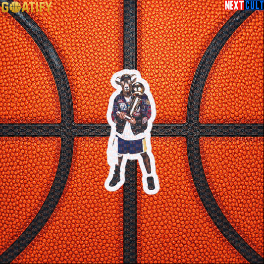Kobe Bryant Sticker – GOAT Championship Decal for Lakers NBA Basketball Fans & Gifts |  | ["Basketball", "Kobe Bryant", "Los Angeles Lakers", "NBA"]