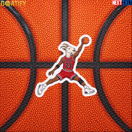 Michael Jordan Sticker – Free Throw Line Dunk GOAT Decal for Chicago Bulls NBA Fans Default Title Stickers Next Cult Brand