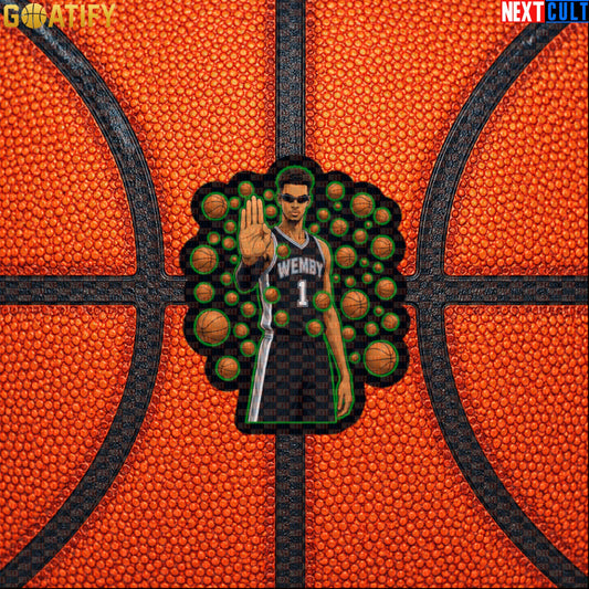 Basketball Sticker Victor Wembanyama Matrix Meme Decal for Spurs Fans, Laptops and Gifts |  | ["Basketball", "France", "NBA", "San Antonio Spurs", "Victor Wembanyama"]