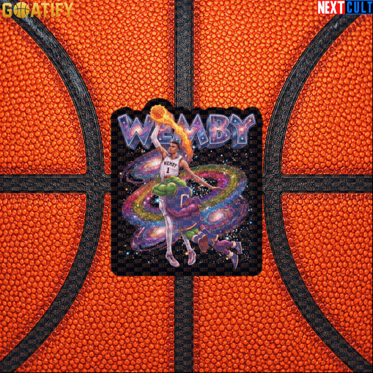 Basketball Sticker Victor Wembanyama Space Jam Dunk Decal for Spurs Fans and Collectors |  | ["Basketball", "France", "NBA", "San Antonio Spurs", "Victor Wembanyama", "Wemby"]