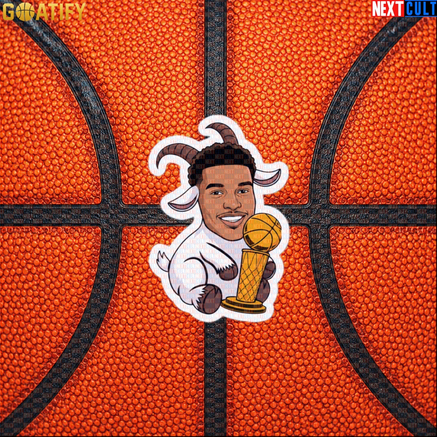 Basketball Sticker Victor Wembanyama GOAT Championship Cartoon for Spurs Fans & NBA Gifts |  | ["Basketball", "France", "NBA", "San Antonio Spurs", "Victor Wembanyama", "Wemby"]