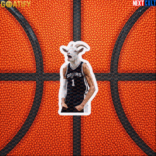 Sticker Victor Wembanyama GOAT Basketball Decal for San Antonio Fans Funny NBA Sports Gift | Stickers | ["Basketball", "France", "NBA", "NCB", "San Antonio Spurs", "Victor Wembanyama", "Wemby"]