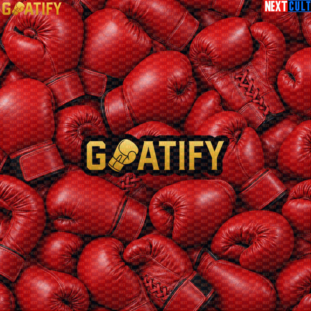 Boxing GOAT Sticker GOATIFY Gold Fight Decal for Boxing Fans & Martial Arts Sports Gifts | Stickers | ["Boxing", "Martial Arts", "NCB"]