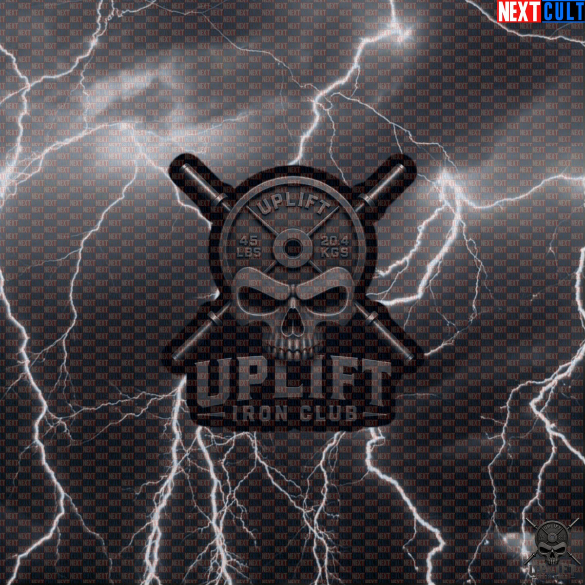 Sticker Skull Gym Decal for Lifters Heavy Weights Gear Uplift Iron Club | Stickers | ["Bodybuilding", "Fitness", "Gym", "Hardcore", "NCB", "Powerlifting", "Workout"]