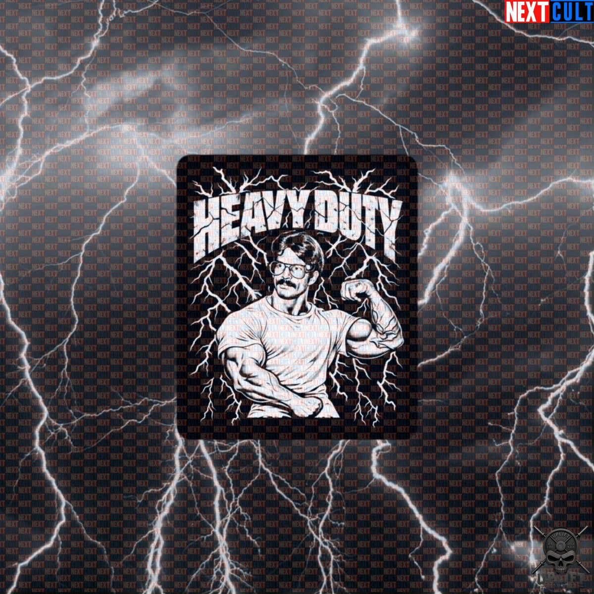 Sticker Mike Mentzer Heavy Duty Old School Bodybuilding Gym Decal Gift for HIT Lifters | Stickers | ["Bodybuilding", "Fitness", "Gym", "Mike Mentzer", "NCB", "Workout"]