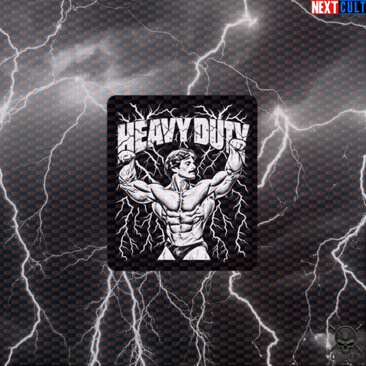 Sticker Mike Mentzer Heavy Duty Flexing Bodybuilding Gym Decal for Old School Lifters Default Title Stickers Next Cult Brand