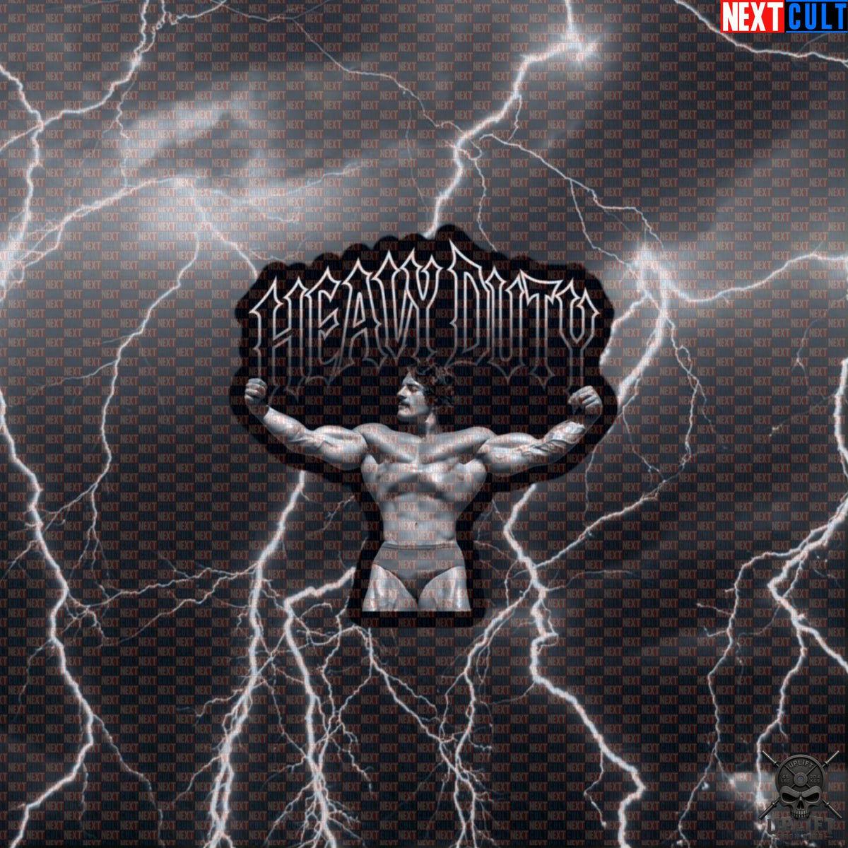 Mike Mentzer Heavy Duty Sticker Old School Bodybuilding Gym Decal for Lifters | Stickers | ["Bodybuilding", "Fitness", "Gym", "Mike Mentzer", "NCB", "Workout"]