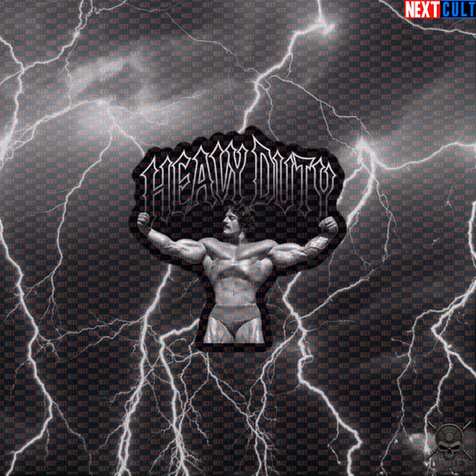 Mike Mentzer Heavy Duty Sticker Old School Bodybuilding Gym Decal for Lifters Default Title Stickers Next Cult Brand