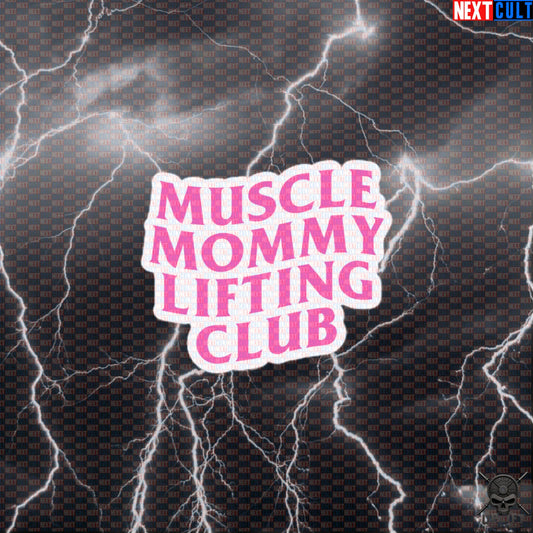 Muscle Mommy Lifting Club Sticker for Gym Girls, Lifters & Fitness Lovers Default Title Stickers Next Cult Brand
