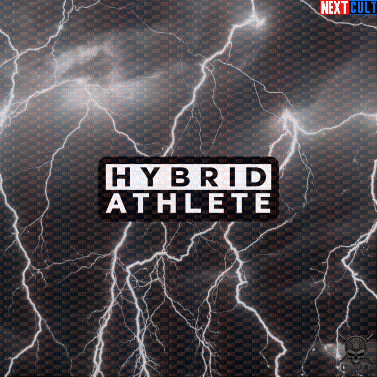 Hybrid Athlete Sticker – Strength & Endurance Gym Decal for Runners, Lifters & Racers | Stickers | ["CrossFit", "Fitness", "Gym", "Hybrid Athlete", "HYROX", "NCB", "Workout"]