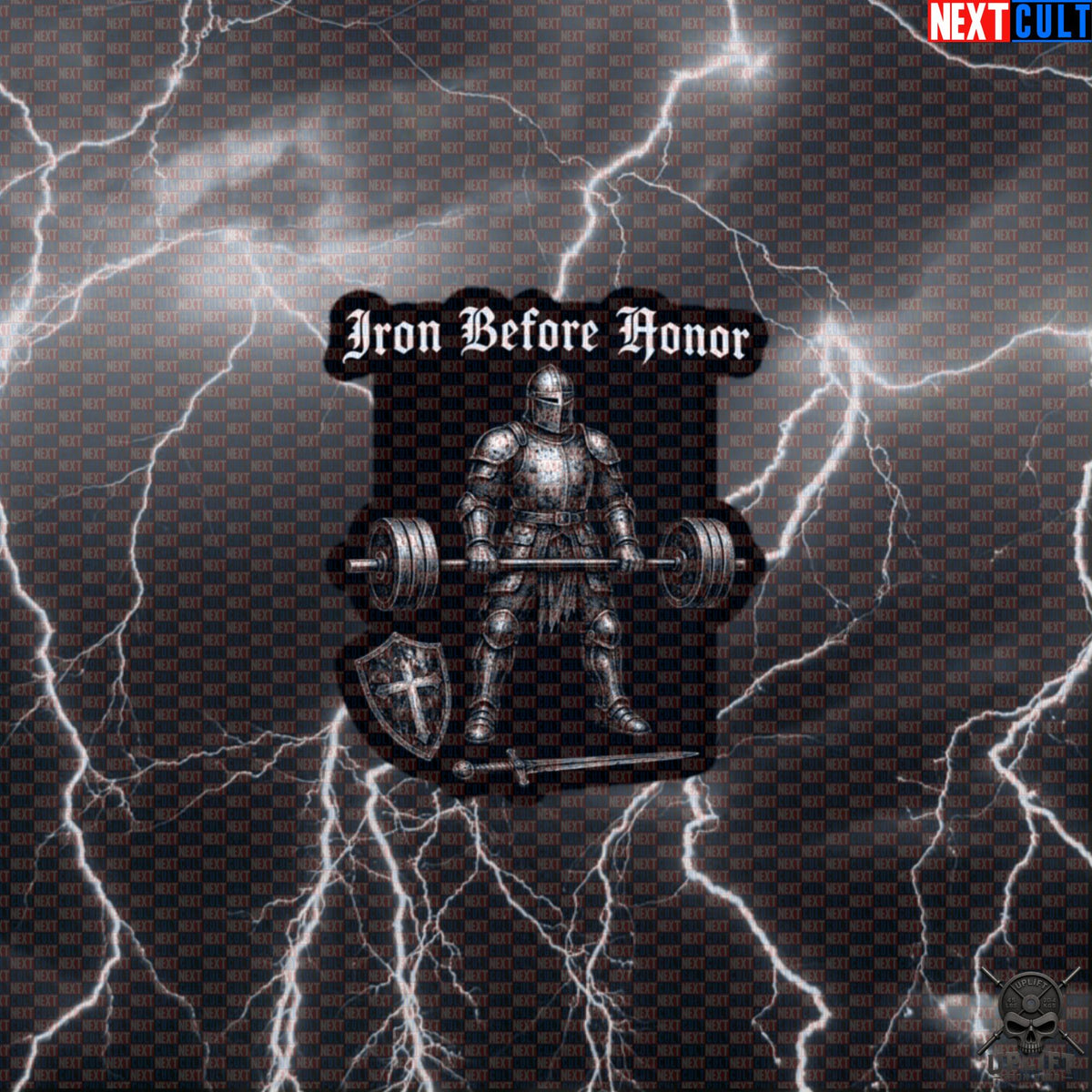 Gym Sticker Iron Before Honor Medieval Knight Lifting Decal for Lifters Default Title Stickers Next Cult Brand