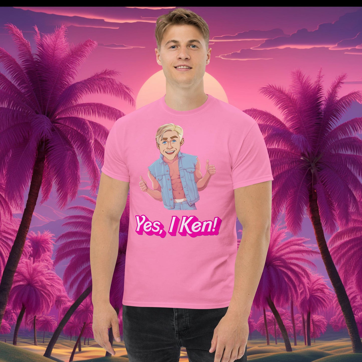 Yes I Ken Yes I can Ryan Gosling Ken Barbie Movie tee Next Cult Brand