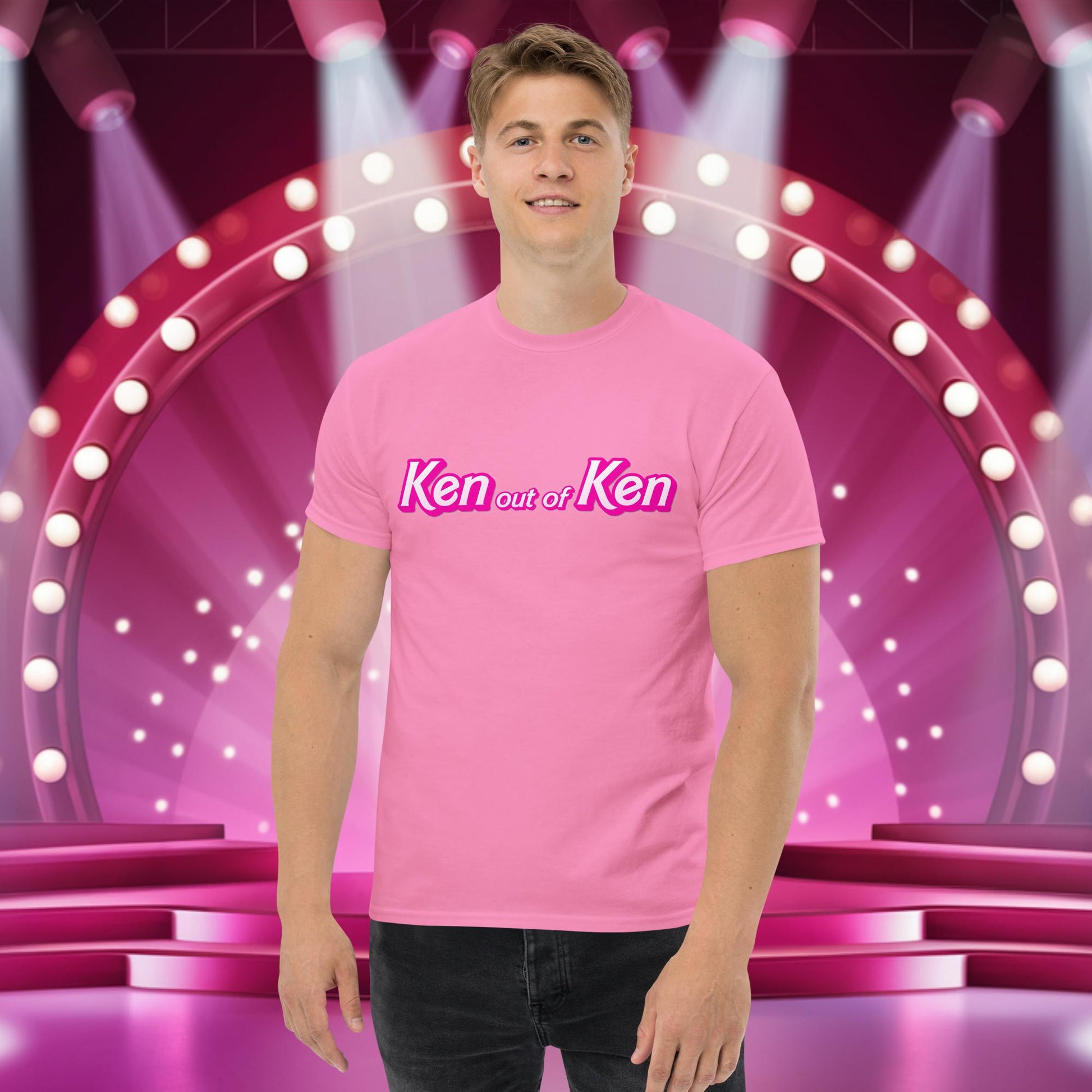 Ken out of Ken Barbie Movie tee Next Cult Brand