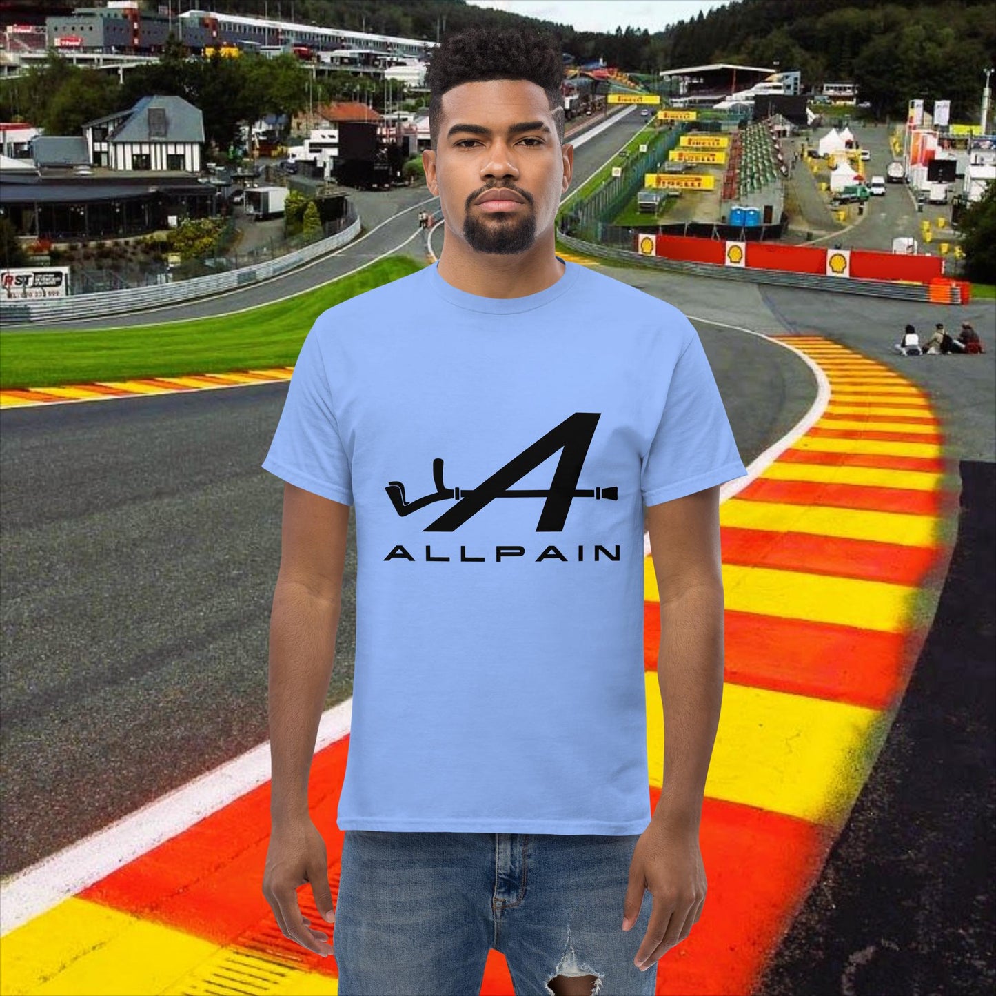 Allpain Alpine F1 Formula 1 Pierre Gasly Esteban Ocon Alpine classic tee Next Cult Brand Alpine, F1