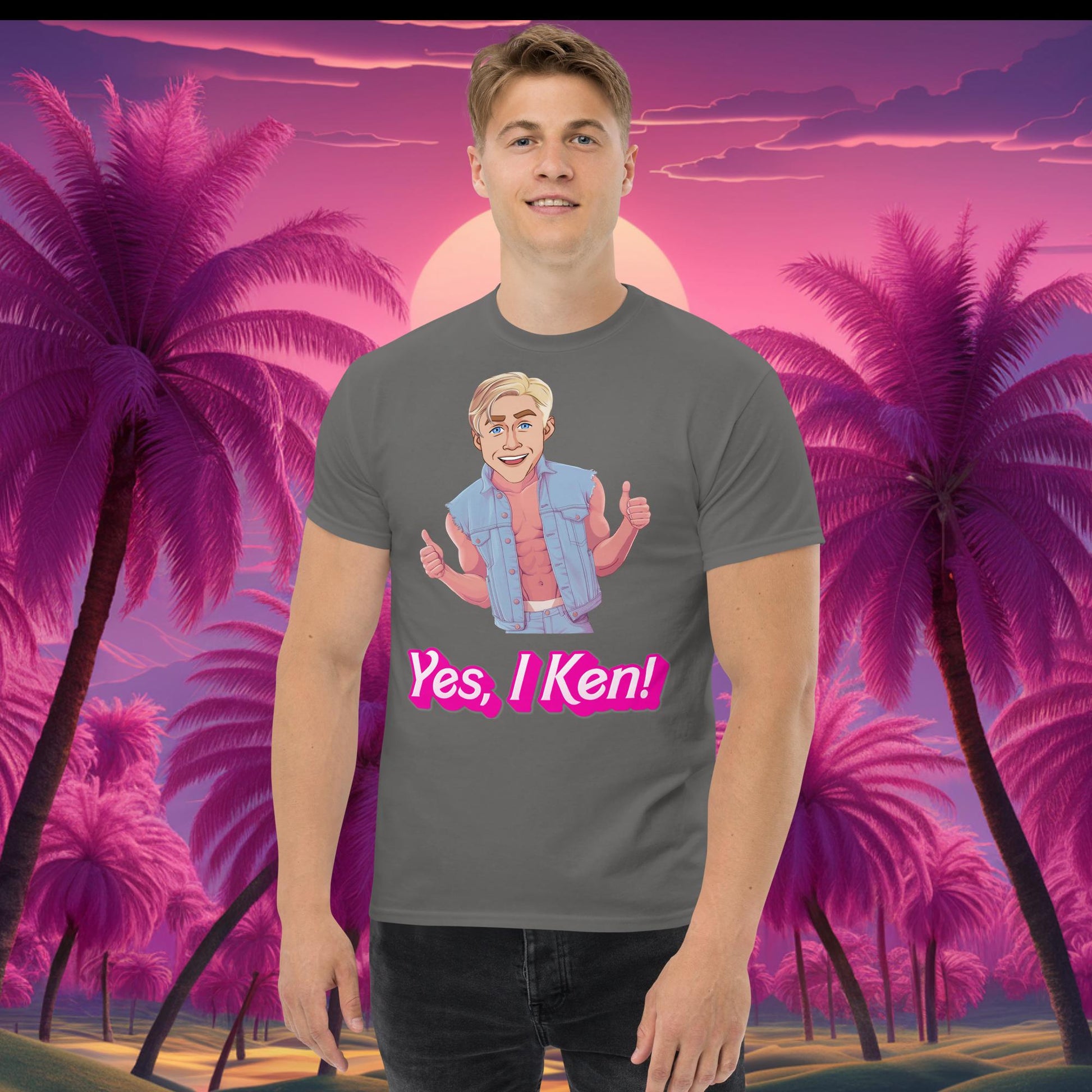 Yes I Ken Yes I can Ryan Gosling Ken Barbie Movie tee Next Cult Brand