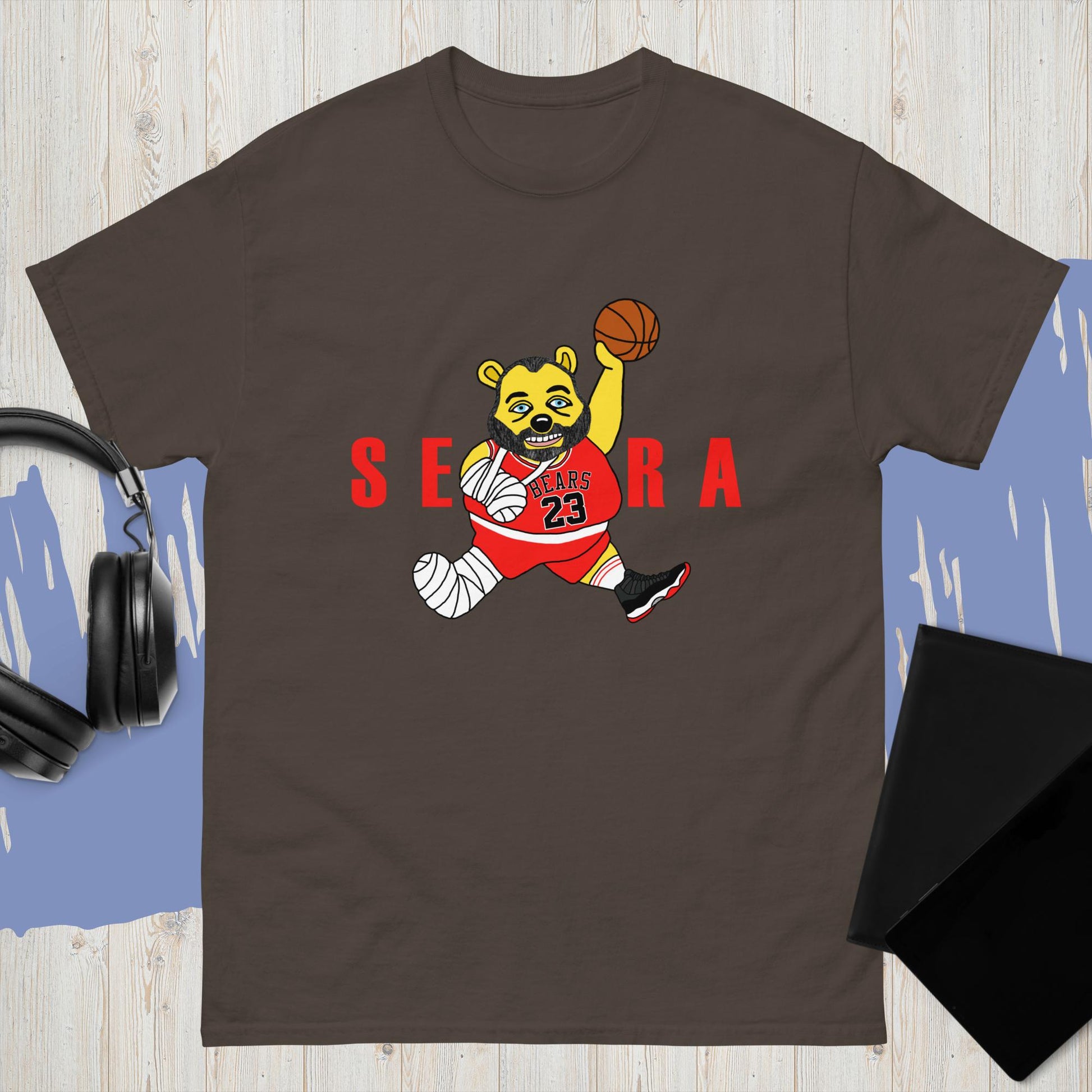 Air Segura, Tom Segura Basketball, Your Mom's House (YMH), 2 Bears 1 Cave, Funny Men's classic T-shirt Next Cult Brand 2 Bears 1 Cave, Air Segura, Podcasts, Stand-up Comedy, Tom Segura, YMH