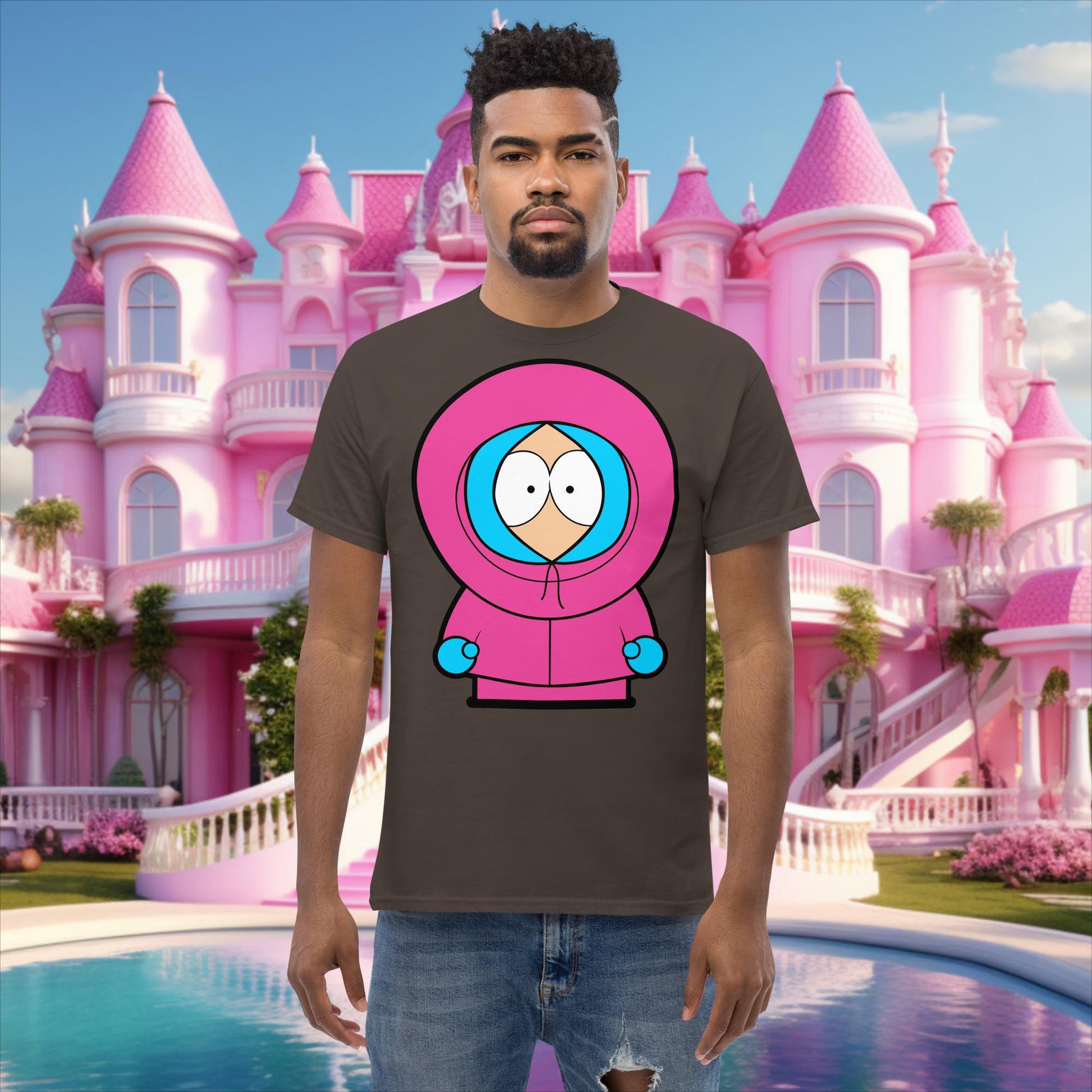 Kenny McCormick Ken Ryan Gosling Barbie South Park Kenny classic tee Next Cult Brand