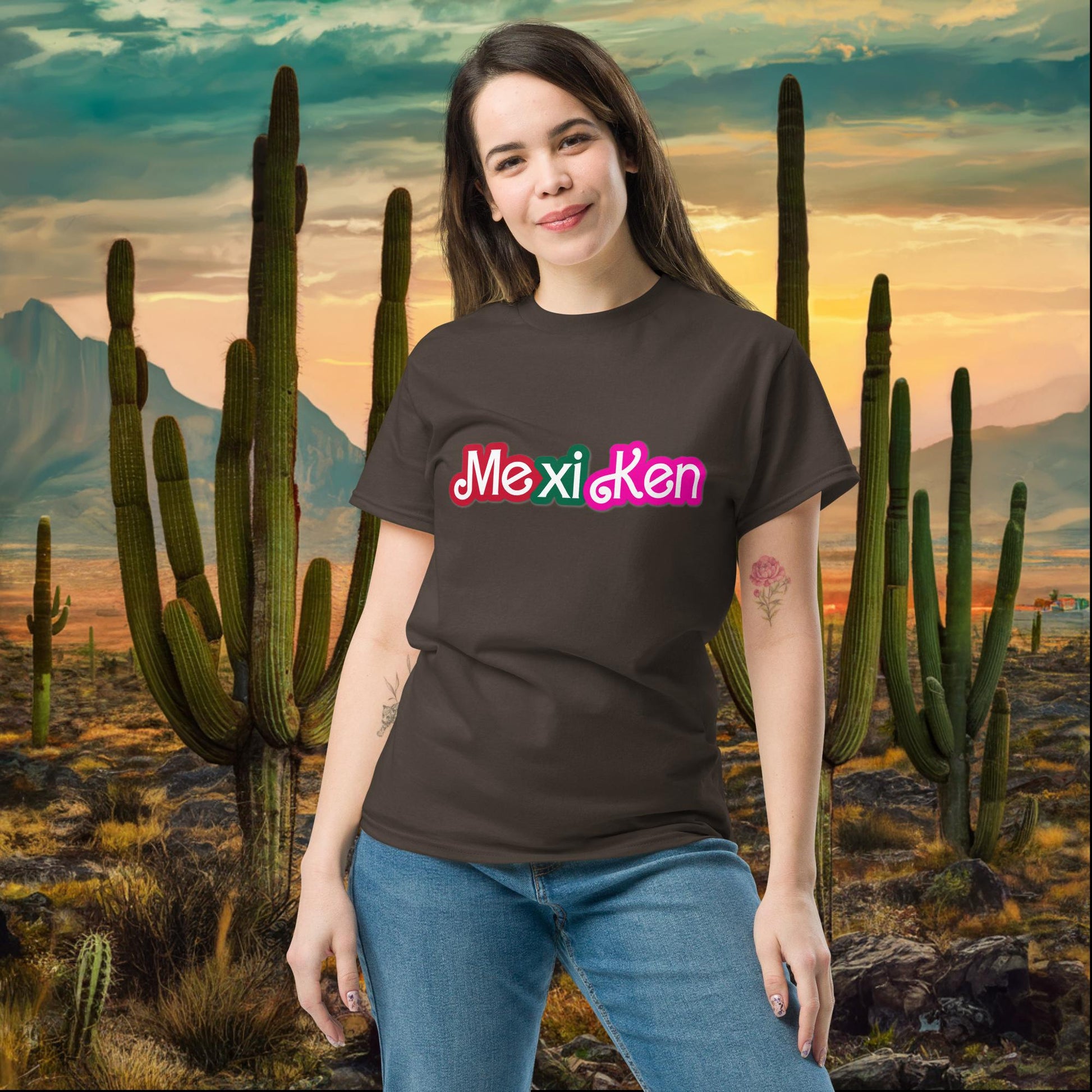 MexiKen Ken Barbie Mexico Mexican Mexicana Latino Latina Latinx tee Next Cult Brand