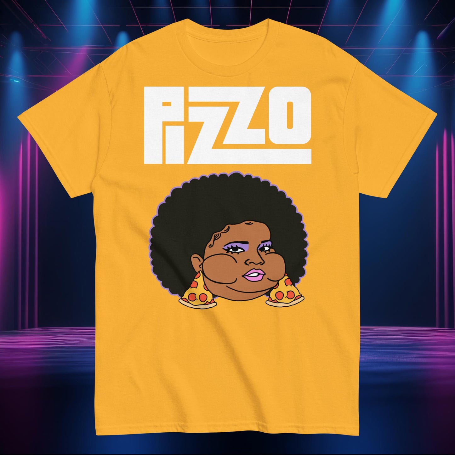 Pizzo Lizzo Pizza Lizzo Merch Lizzo Gift Body Positivity Body empowerment Lizzo T-shirt Next Cult Brand