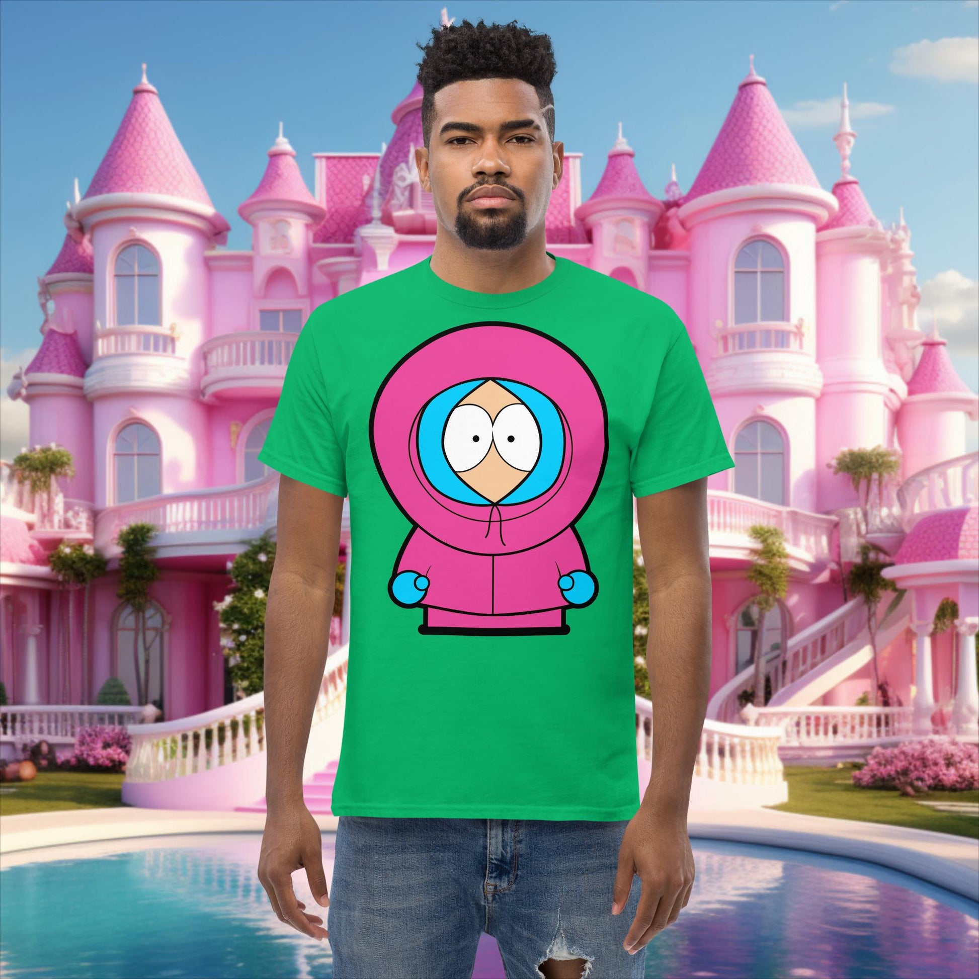 Kenny McCormick Ken Ryan Gosling Barbie South Park Kenny classic tee Next Cult Brand