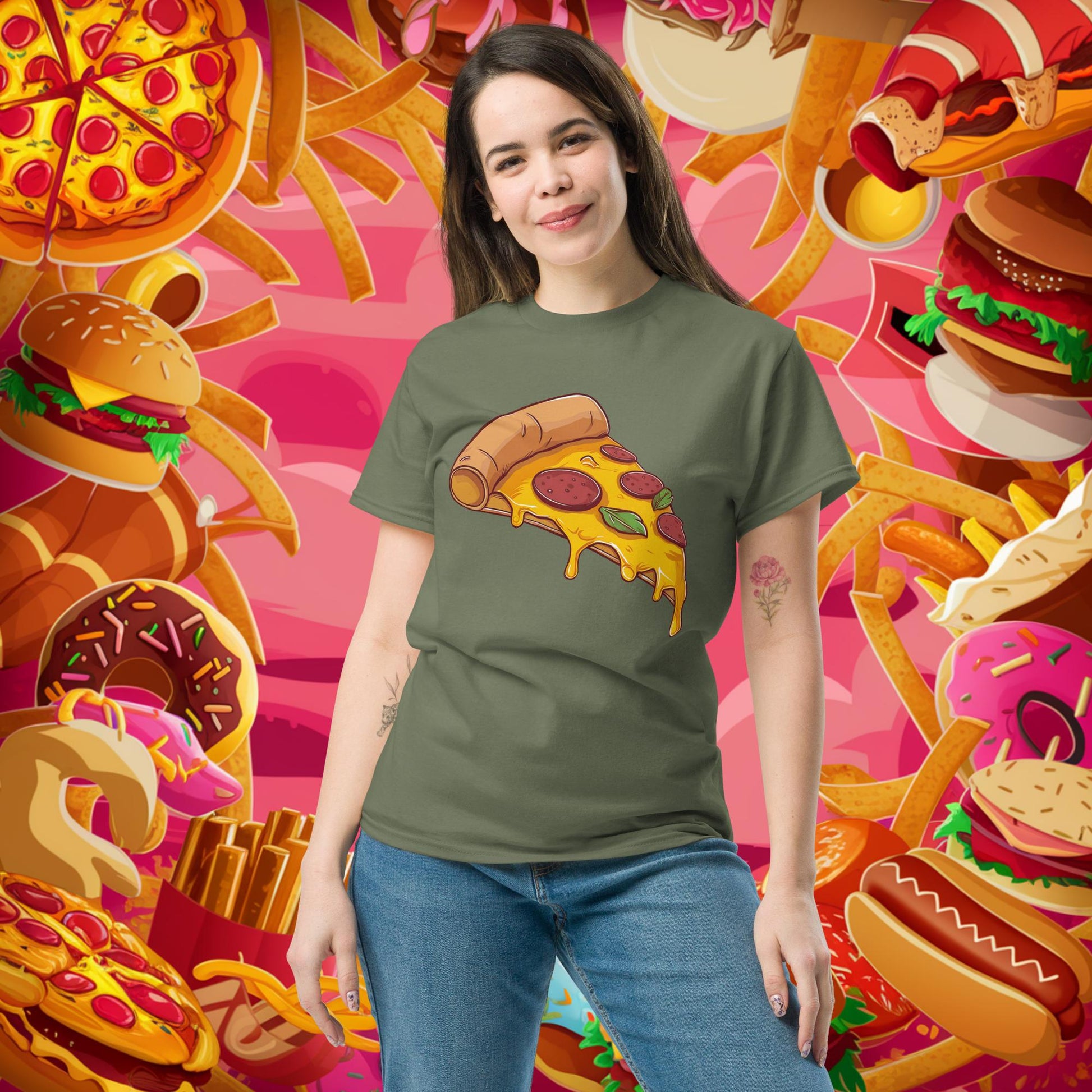 Pizza I Love Pizza tee Next Cult Brand