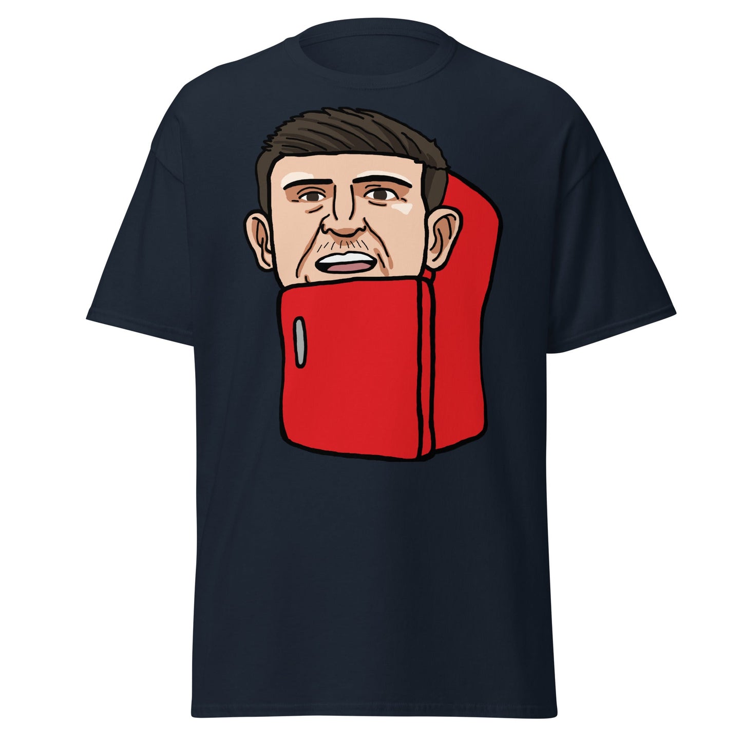 Harry ''The Fridge'' Maguire T-Shirt, With Name & Number Next Cult Brand Football, Harry Maguire, Manchester United, The Fridge