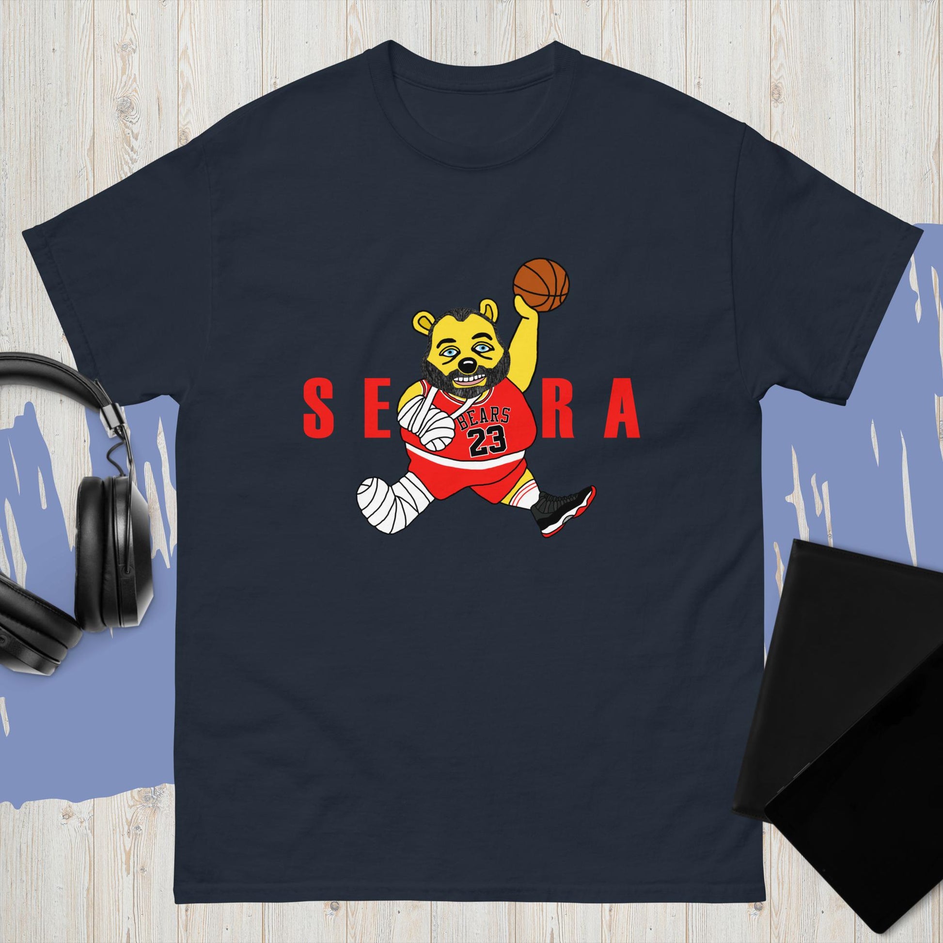 Air Segura, Tom Segura Basketball, Your Mom's House (YMH), 2 Bears 1 Cave, Funny Men's classic T-shirt Next Cult Brand 2 Bears 1 Cave, Air Segura, Podcasts, Stand-up Comedy, Tom Segura, YMH